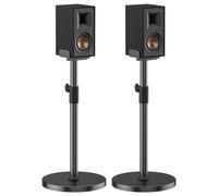 Height Adjustable Bookshelf Speaker Stands Pair for Klipsch Speaker Stands for Surround Sound - Heavy-duty Floor Speaker Stand for Klipsch R-50M R-51M R-40M R-41M Speakers Stands with Cable Management