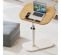 Height Adjustable C-Shape Overbed Table