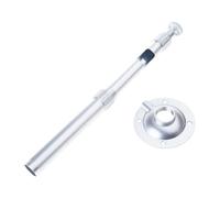 Height Adjustable Camera Mounting Bracket Extension Holder with Hidden Wiring, Extends from 20cm to 40cm Expandable Security Stand