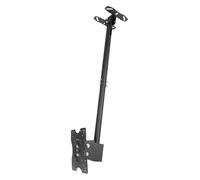 Height-Adjustable Ceiling TV Mount Bracket for 20-32 Inch Screens Supports Up to 99 Lbs Max VESA 200x200mm Perfect for LCD Flat Screens 2.5m Extension