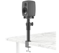 Height Adjustable Clamp-On Desktop Speaker Stands for Genelec G2/8020D/8320A Stand with Cable Management - Desktop Studio Monitor Stands for Genelec Studio Monitor Stand Up to 30Lbs to Elevate Sound