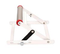 Height Adjustable Cutting Machine Material Cart Metal Table Support Frame Heavy-Duty Lift Stand for Cutting Machine Workbench with Easy Attachments