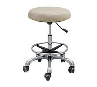 Height Adjustable Dental Stool 360° Rotating PU Leather Saddle Chair with Armrest for Clinics & Salons Assistant Chair for t & Support