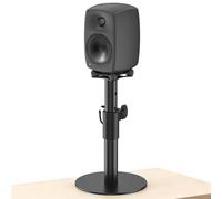 Height Adjustable Desktop Speaker Stand for Genelec G2/8020D/8320A Desk Speaker Stands with Cable Management - Metal Desktop Studio Monitor Stands for Genelec Studio Monitors Up to 30Lbs