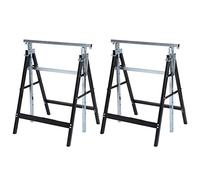 Height Adjustable Detachable Folding Lifting Bracket Frame Support for Work Table Practical Bracket for Painter Garden Worker Ceiling Worker Builder Carpenter Made of Q195 Steel
