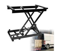 Height Adjustable Electric Lifting Platform Electric Scissor Lift Table With Wireless Remote Control For Working Platform, Computer Desk, Material Handling & Transportation(150KG)
