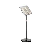 Height Adjustable Floor Standing Book Stand Multi-Purpose Reading Rack for Books Laptops Music Sheets 15kg Load Capacity Ergonomic Design for Home & Office Use