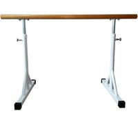 Height-Adjustable Freestanding Ballet Barre - Premium Solid Wood Dance Training Bar for Stretching, Flexibility & Skill Building - Portable Heavy-Duty Dance Equipment for Home & Professional Studio Us