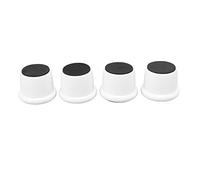 Height Adjustable Furniture Riser, Furniture Risers Height Lifting Adjustable, Self Adhesive Furniture Raisers for Bed Table Chair Cabinet Sofa Couch, 4 Packs (White)