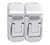Height-adjustable laptop stand, adjustable, non-slip, invisible, portable laptop stand, desktop raiser, for home, bedroom, living room, school, college, dorm, travel, business, trip, work, etc