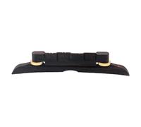 Height Adjustable Mandolin Bridge With Two Knobs Ebony Guitar Bridge For Simplified String Action Adjustments Enduring For Mandolin Musical Accessory