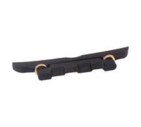 Height Adjustable Mandolin Bridge With Two Knobs Ebony Guitar Bridge For Simplified String Action Adjustments Enduring