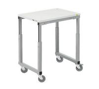 Height Adjustable Mobile Workbench Wxd 700X500mm