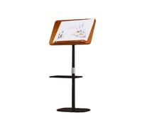 Height Adjustable Music Stand with Tray,Overhead Bed Tablet Floor Stand Adjustable Holder,for Projector Office Study(50-102cm)