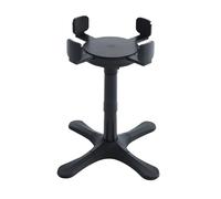 Height Adjustable Pet Bowl Rack - Elevated Feeding source, Non Tipping Food Stand | Raised Animal Feeder, Single Dog Bowls Stand, Stable Dog Dish Station for Living Room Indoor Outdoor Feeding