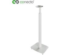 Height-adjustable Speaker Stand for SONOS ONE and SONOS ONE SL White