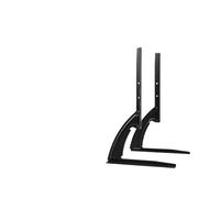 Height Adjustable TV Stand Mount - Universal Base for 14-42" Plasma LCD LED TVs - Stylish Stable Tabletop Legs Easy Assembly - Ideal for Home & Office Use