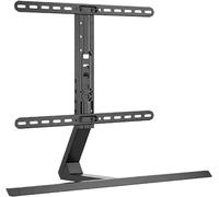Height-Adjustable TV Wall Mount Bracket Universal LCD TV Stand Base ±35° Rotating Desktop TV Mount for Optimal Viewing Fits Most TVs Sturdy & Stylish Design