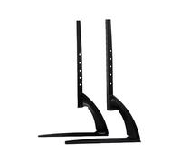 Height Adjustable TVs Stand for 26 to 75inch LCD LED Flat Screens NoDrilling Required Holds Up to 88Ibs Adjustable Base