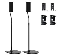 Height Adjustable UFS-20 Stand for Bose Speaker Stands, with Slideconnect Bracket, for Surround 700, OmniJewel Lifestyle 650, CineMate GS Series II, for Bose 700 Speaker Stands
