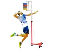 Height Adjustable Vertical Jump Tester - Stand Jump Measurement Training Aid with Quick Reset Pulley System, Adjustable Height