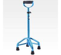 Height Adjustable Walking Stick, Four Angle Aluminum Alloy Non-Slip Portable Crutches, 10-Level Height Adjustment, For Elderly Stroke And Hemiplegia Walker It's so kind of you