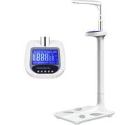 Height Body Fat Analyzer,Physician Digital Scale, Ultrasonic Height and Weight Scale,Fat Monitors Smart Scale Weighting Gym Scale 441 Ib (200 Kg)