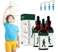 Height Booster Drops, Height Growth Drops,Sci-Effect Height Growth Oil, Natural Herbal Height Increasing Essential Oil, for Adolescent Bone Growth,Reach Your Maximum Height (3 Pcs)