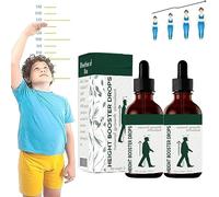 Height Booster Drops, Height Growth Drops,Sci-Effect Height Growth Oil, Natural Herbal Height Increasing Essential Oil, for Adolescent Bone Growth,Reach Your Maximum Height (2 Pcs)