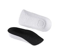 Height Boosters Arch Support Increase Height Insoles Light Weight Soft Elastic Lift for Men Women Shoes Pads 1.5CM 2. 3. Heighten(Black,2.5CM)