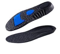 Height boosters Arch Support Insoles Memory Foam Height Increase Shoe Pads Orthopedic Sports Running Cushion Breathable Heel Lift Feet Inserts(Black 2.5cm,EU43-44(270mm))