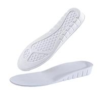 Height boosters Invisible Height Increase Insoles EVA Soft Lightweight Shoes Sole Pad for Men Women Heel Lift Feet Care Arch Support Insole(White 2.5cm,41-42(265mm))