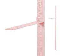 Height Chart - 3D Wall Ruler Design, Reusable Growth Tracker, Child Friendly Measurement Tool, Removable Height Decor Strip | for Kids Bedroom Walls Bathroom Door Frame Daily Growth Monitoring