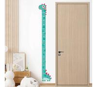 Height Chart for Kids, Baby Growth Chart Ruler, Wooden Heights Measurement Device, Dinosaur Design, Accurate Measuring, for Boys Girls Bedroom Wall Decoration