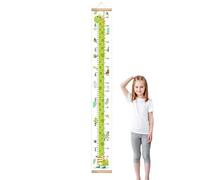 Height Chart for Kids | Removable Child Height Wall Chart | Growth Tracker with Lanyard Removable Reusable for Home Decor Interior Playroom Parenting Tool Baby Room