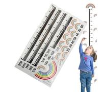 Height Chart for Wall, Growth Chart for Wall, Cute Height Wall Decoration, Height Measuring Chart,Self-Adhesive Kids Wall Ruler, Growth Chart,Height Measuring Rulers for Playroom, Kin