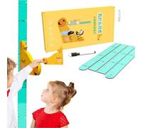 Height Chart, Growth Chart Ruler, Nursery Height Scale 180cm/70.86inch Magnetic & Removable/Charming Room Decor for Girl's Rooms, Family Spaces, and As A Thoughtful Gift