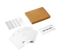 Height Chart - Mirrored Growth Chart | Acrylic Mirrors, Acrylic Ruler, Self Adhesive Marker, Puzzle Growth Charts for Kids, Wall, Home, Living Room, Bedroom