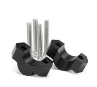 Height-Extendable Motorcycle Handlebar Rise For BMW F900R F900XR F850GS F 850 GS ADV Adventure Extension Clamp Stub Fitting Short Stem. Stem Adapter(Black 4)