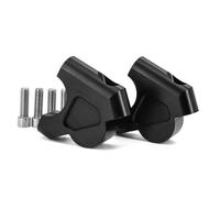 Height-Extendable Motorcycle Handlebar Rise For BMW R 1250 RT R1250RT 2021 2022- Adjustable Height Clamp Adjustment Extension Adapter Bracket. Stem Adapter(BLACK)