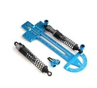 Height Gauge for RC Vehicles 3-in-1 Function Aluminum Construction Designed for Ride Height Setup and Camber Angle Optimization (Blue)