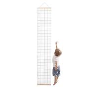 Height Growth Cabin, Children Measuring the Table for the Wall, Canvas Height Measurement for Children, Measuring Ruler, Hangable, Waterproof, Removable, Bedroom, Nursery Decoration for Girls