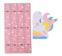 Height Growth Chart Wall Decal PVC Cartoon Animal for Children