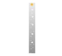 Height Growth Curve Ruler, Growth Curve For,Height Measuring Acrylic Mirror Ruler - Wall Decor, Full Mirror with Adhesive Tape for Playroom and Nursery