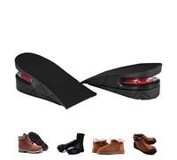 Height Increase Insole, 1 Pair Unisex Half Lift Height Increase Insoles, 2 Inch Invisible Shoes Heel Taller Pads for Men & Women