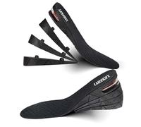 Height Increase Insole, 4-Layer Orthotic Heel Shoe Lift kit with Air Cushion Elevator Shoe Insole Lifts Kits Inserts for Men & Women Taller Insoles 1.2" to 3.5” Variable Height