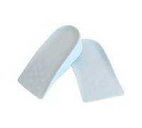 Height Increase Insole Half Pad for Shoes Adjustable Invisible White