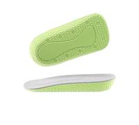 Height Increase Insole Invisible Inner Heightening Pad Sneaker Half Cushion Sports Shoes Boost Pads for Men Women 1.5-3.5 CM(1.5cm Fluorescent Gr)