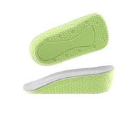 Height Increase Insole Invisible Inner Heightening Pad Sneaker Half Cushion Sports Shoes Boost Pads for Men Women 1.5-3.5 CM(3.5cm Fluorescent Gr)