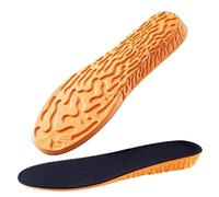 Height Increase Insoles 1.5-3.5cm Invisible Height Increase Insoles Orange Memory Foam Shoes Sole Pad Breathable Comfortable(Boost2.5cm,EU35-36(230mm))